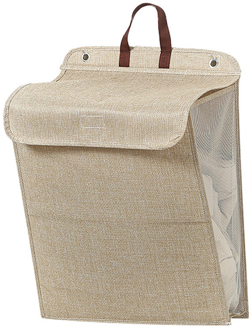 메오 홈 벽걸이 접이식 대용량 다기능 세탁 바구니, 베이지