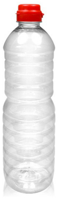 협구 페트병 원형 900ml + 적색캡 세트, 42세트