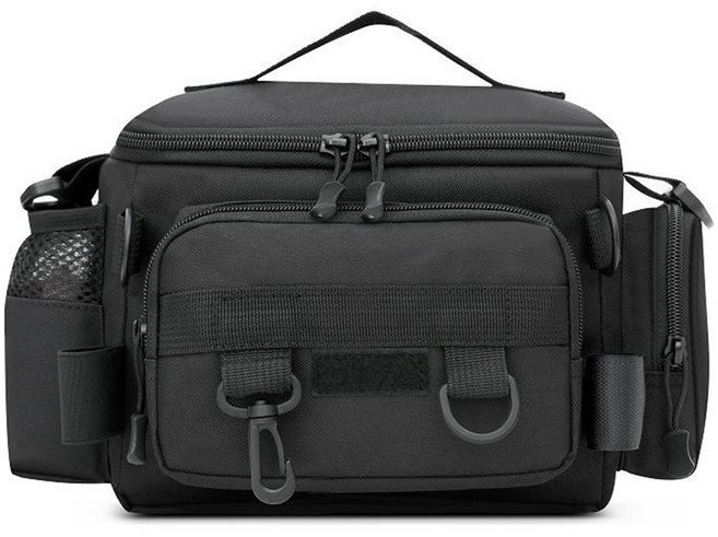 ETUDIER 루어 낚시가방, 블랙