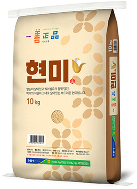 일선정품 현미, 10kg, 1개