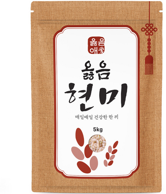 옳음애 국내산 현미, 5kg, 1개