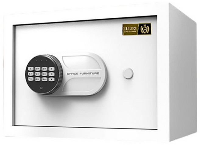 엘르시 디지털 터치 금고 ELS-30H, 화이트