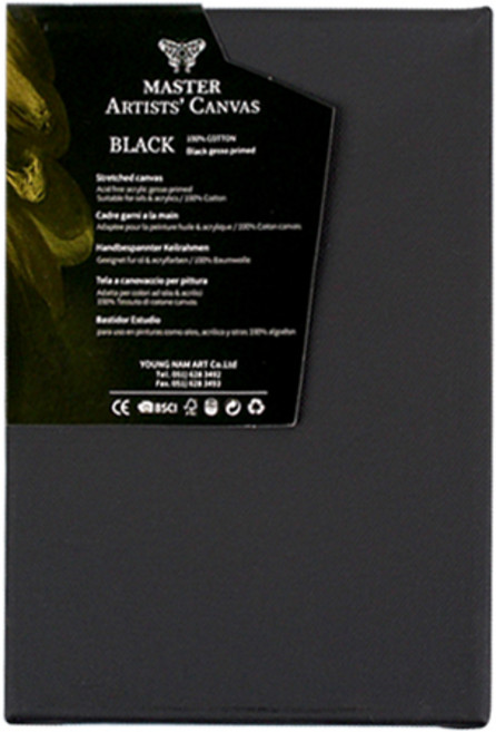 마스터 검정 캔버스 F형 40.9 x 31.8 cm, 6호, 1개