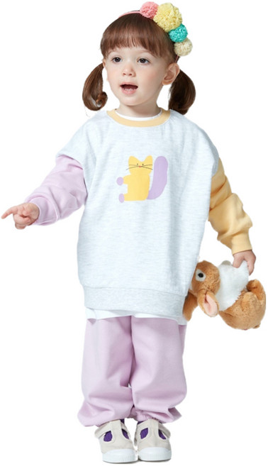 삼소니 아동용 찰칵 등원복 상하의 세트