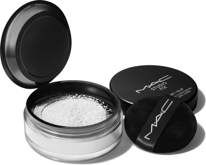맥 스튜디오 픽스 프로 + 블러 웨이트리스 루스 파우더 12g, 투명, 1개