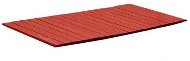 파파웨건 스포츠 캠핑웨건 전용 롤 테이블, 체리브라운