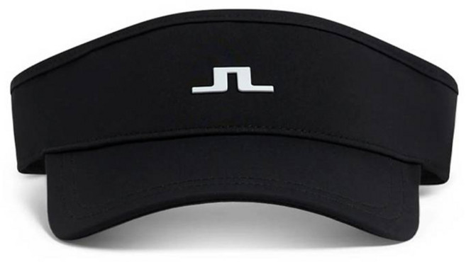 제이린드버그 남성용 야덴 바이저 골프 썬캡 GMAC7852, 블랙, 1개