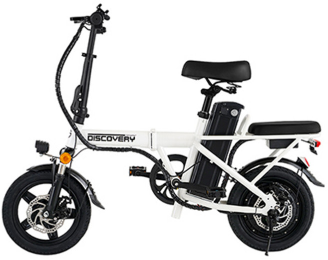 레이윙 디스커버리 접이식 전기자전거 ENTRY-F14E-10, 스틸, 펄화이트