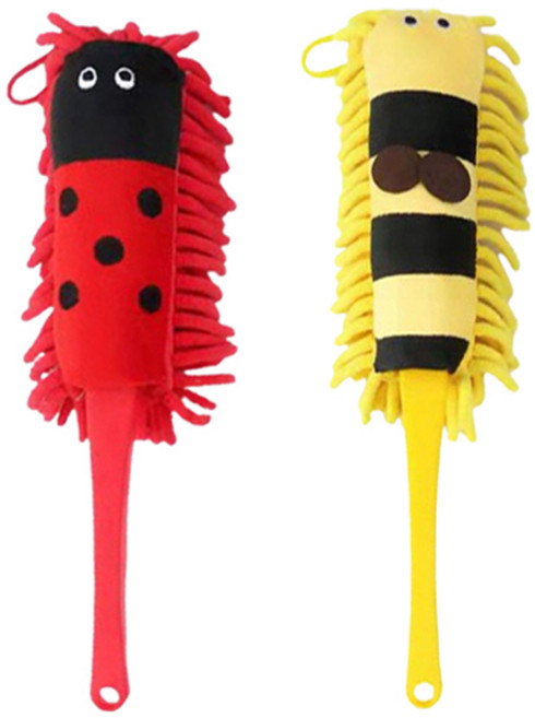 ABM 캐릭터 미니 셔닐 먼지떨이, 랜덤발송, 2개