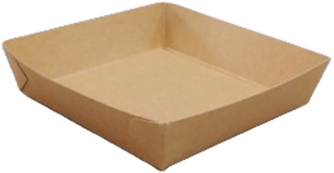 천운패키지 KP정사각 일회용 트레이 대 140 x 140 x 23mm, 100개입, 1개