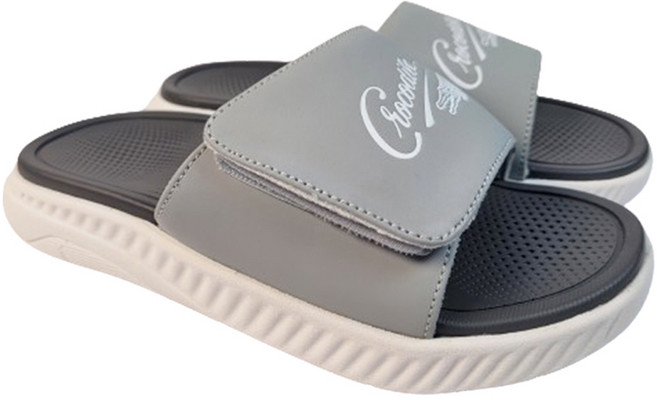 크로커다일 이중 쿠션 알파픽 벨크로 슬라이드