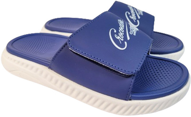 크로커다일 이중 쿠션 알파픽 벨크로 슬라이드