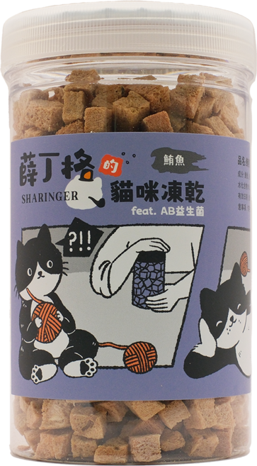 SHARINGER 薛丁格 貓咪凍乾, 鮪魚丁, 120g, 1罐