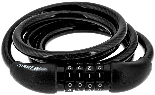 자커 자전거 자물쇠 ZK3112, 혼합색상, 1개