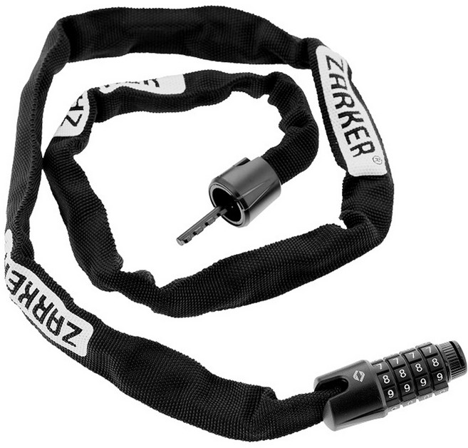 자커 체인 다이얼 자물쇠 ZK1190, 혼합색상, 1개