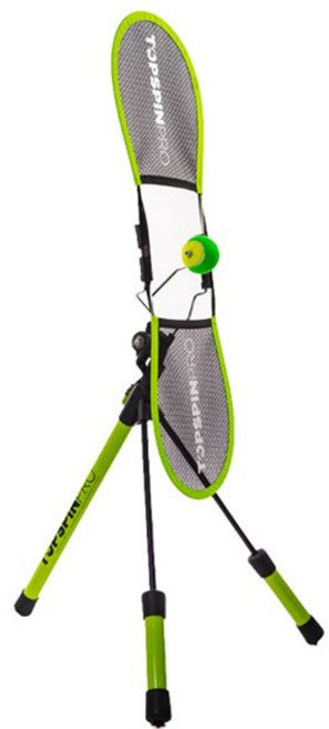 탑스핀프로 테니스 스윙연습킷, 블랙 + 그린, 1개