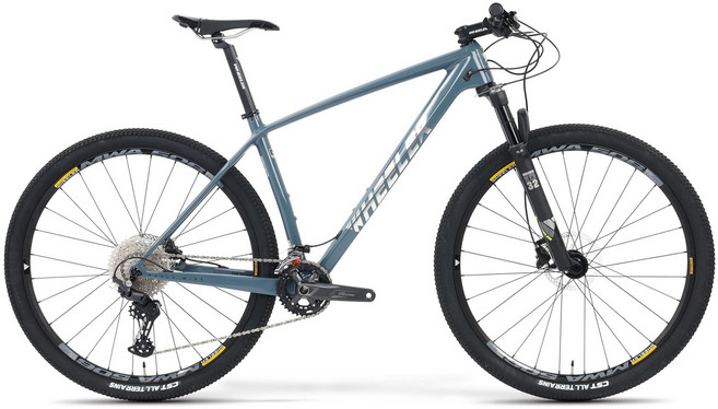 휠러 카본 시마노 데오레 MTB 산악 자전거 HAWK 600 SE 22단 L 29cm 미조립, 라이트블루, 1개