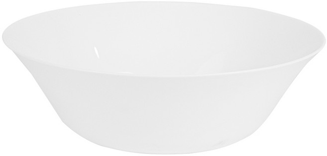 보르미올리 화이트문 샐러드 볼 25, 화이트, 1개