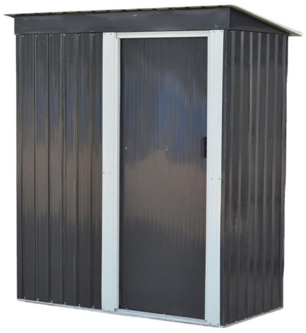 이지하우스 조립식 스틸창고 153 x 77 x 182 cm 고객직접설치, 네이비계열