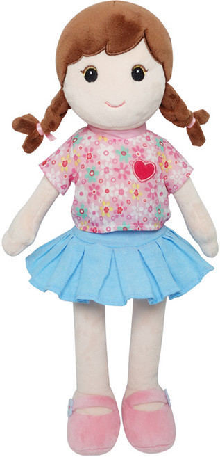 매직캐슬 하늘색 드레스 인형, 38cm, 혼합색상, 1개