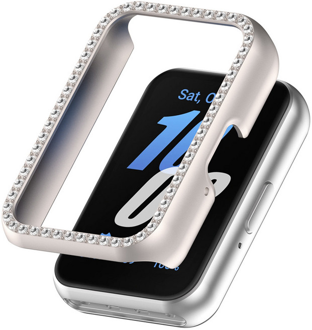 스페이스쉴드 샤인 큐빅 범퍼 케이스, 스타라이트, 1개