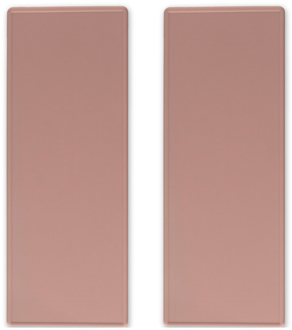 플라이토 실리콘 롱스퀘어 테이블매트, 브릭레드, 260 x 100 x 2 mm, 2개