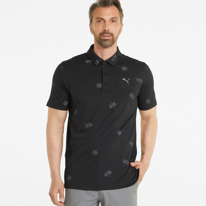 PUMA 男款 CLOUDSPUN MAPLE POLO 衫 黑色 53545603
