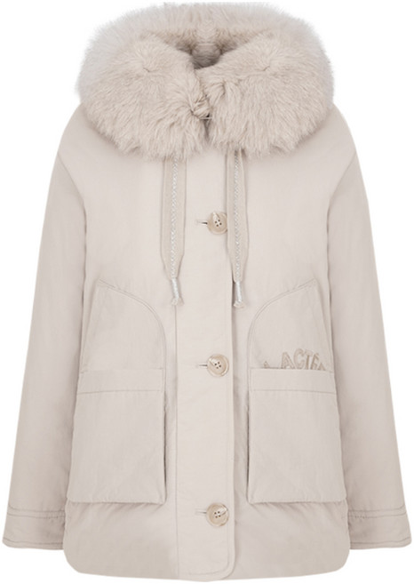 샤트렌 여성용 폭스퍼 야상 패딩 점퍼 HCCWDW206