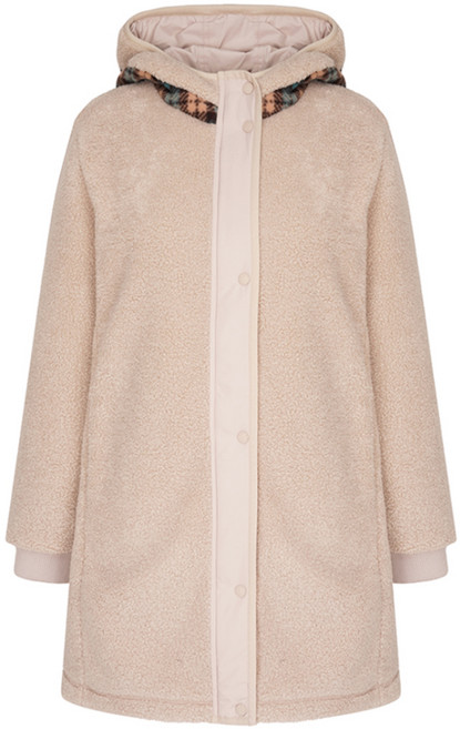 크로커다일 레이디 여성용 후드 일체형 플리스 점퍼 CLCWPF204