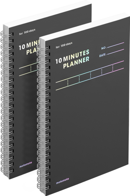 모트모트 텐미닛 플래너 100데이즈, 다크호스, 2개
