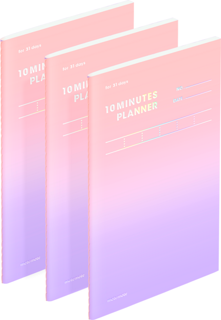 모트모트 텐미닛 플래너 31DAYS, 드림캐처, 3개