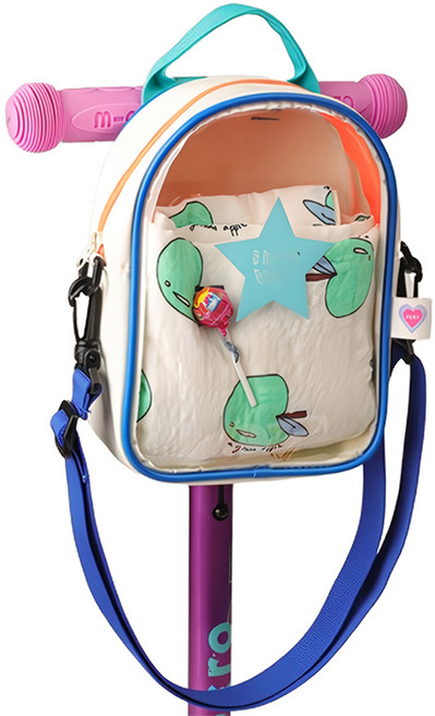 키즈트리 아동용 자전거 유모차 킥보드 핸들 가방 BB-363, 화이트, 1개