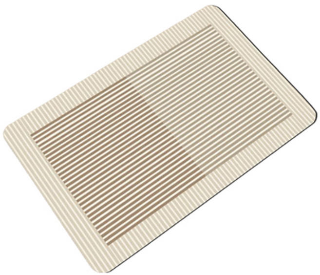 블럭마트 논슬립 규조토 발매트, type1, 1개