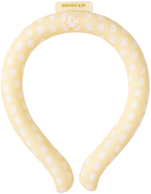 잇츠유어프라임타임 김바덕 얼음 목걸이, 바나나 사냥 (레몬), 1개