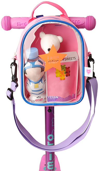 키즈트리 아동용 자전거 유모차 킥보드 핸들 가방 BB-363, 핑크, 1개