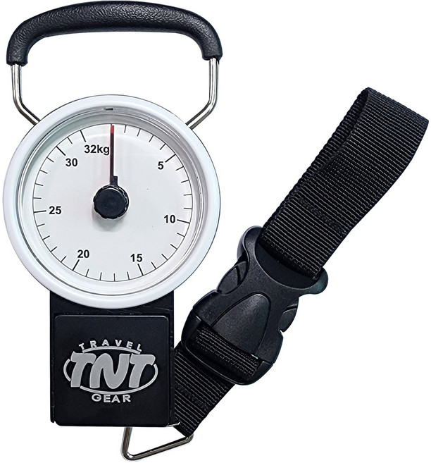 티엔티트래블기어 여행용 손저울, 블랙, 1개