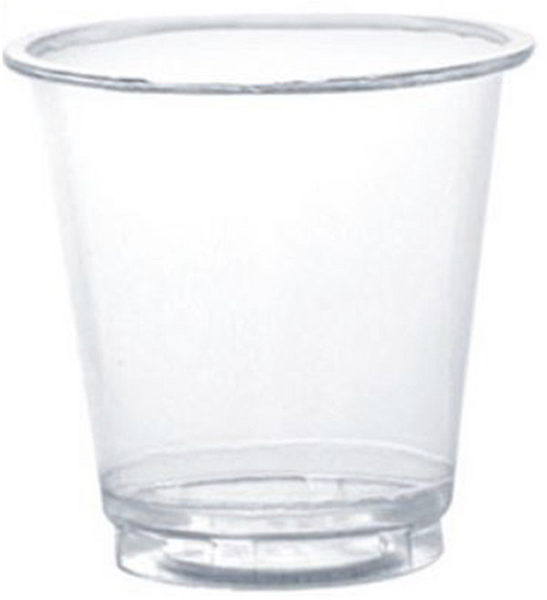 PET 투명컵 90ml, 100개입, 1세트