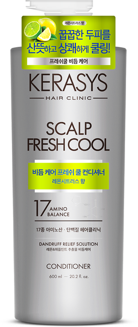 케라시스 프레쉬 쿨 단백질 컨디셔너 레몬시트러스향, 600ml, 1개