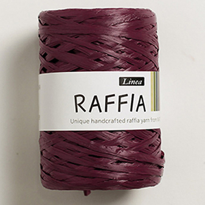 리네아 라피아 뜨개실 40g, 422 고구마, 1개