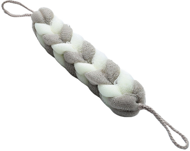 티로나 손잡이 샤워타올, 베이지, 1개입, 1개