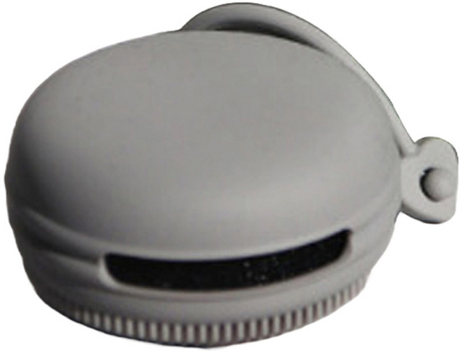 티로나 실리콘 클렌징 세안 브러쉬, 그레이, 1개, 1개입