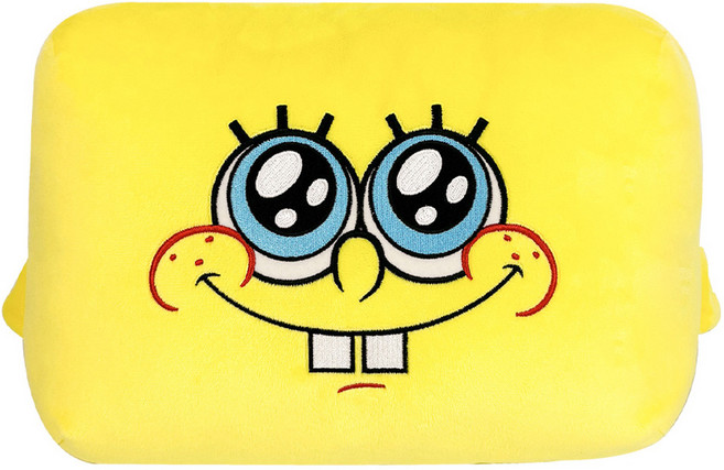 벨르아망 차량용 목쿠션, 스폰지밥, 1개