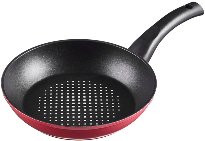 Tamsaa 電磁爐適用 鑽石圖案鍛造平底鍋, 1個, 20cm