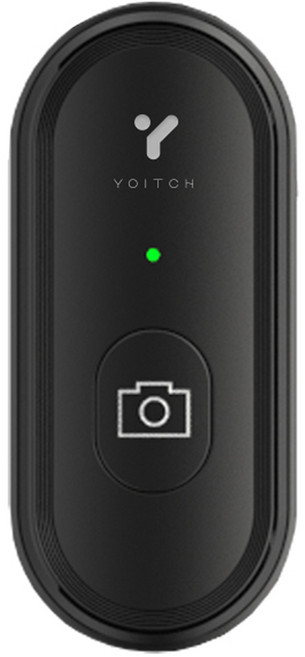 요이치 지라프 블루투스 휴대폰 리모컨, 블랙, 1개