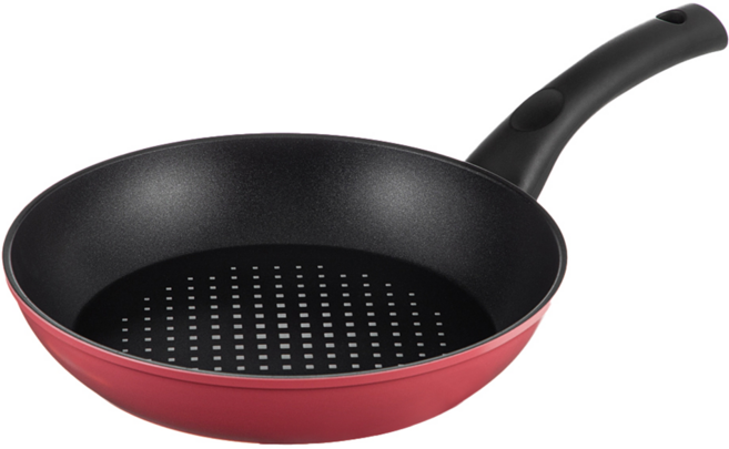 Tamsaa 電磁爐適用 鑽石圖案鍛造平底鍋, 1個, 24cm