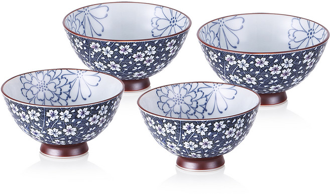 아이린도 3D 공기 대접 4p 세트, 카야메 사쿠라, 1세트, 공기 2P + 대접2호 2P