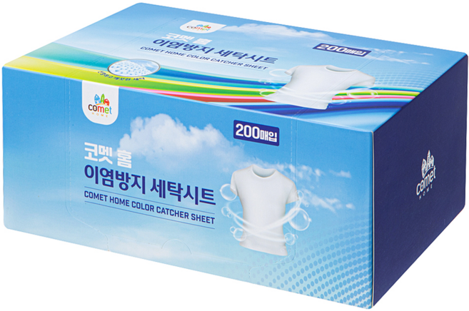 comet 防染色洗衣吸色片, 1盒