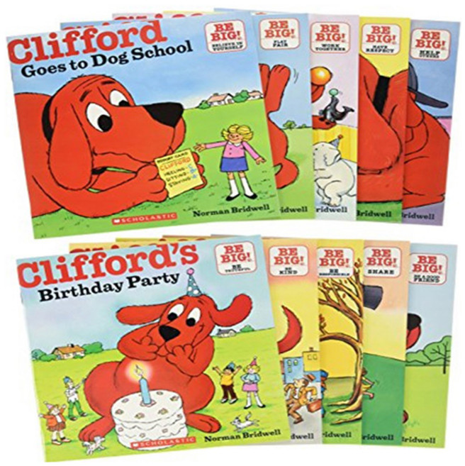 Cliffords Big Red 세트 전 10권, Scholastic