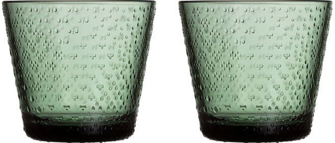 IITTALA Tundra 隨行杯 290ml, 松綠色, 2個