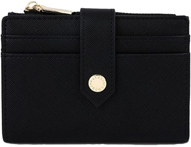 아펙토 지폐수납가능 사피아노 똑딱이 카드지갑